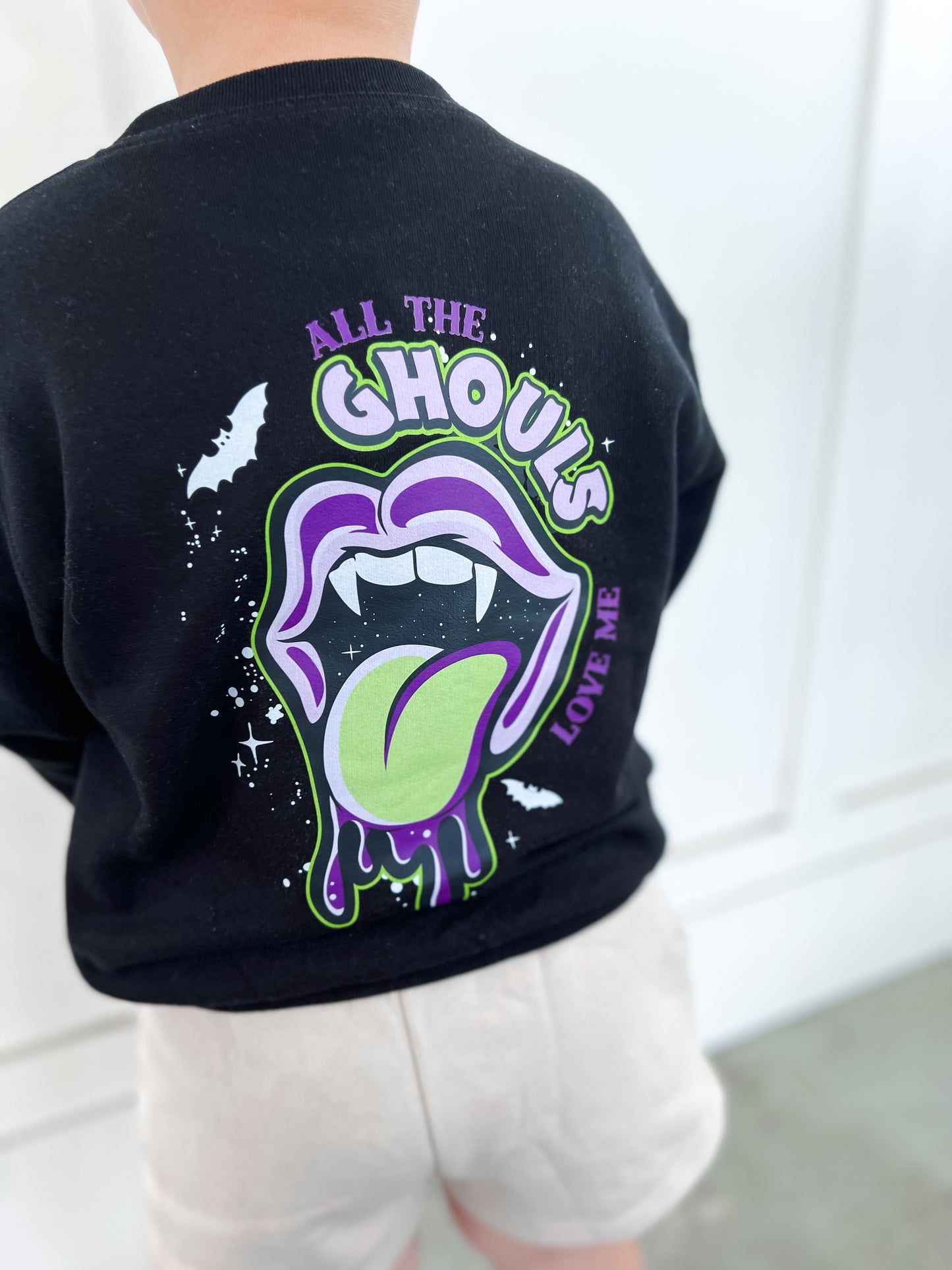 Ghouls love me crewneck sweatshirt