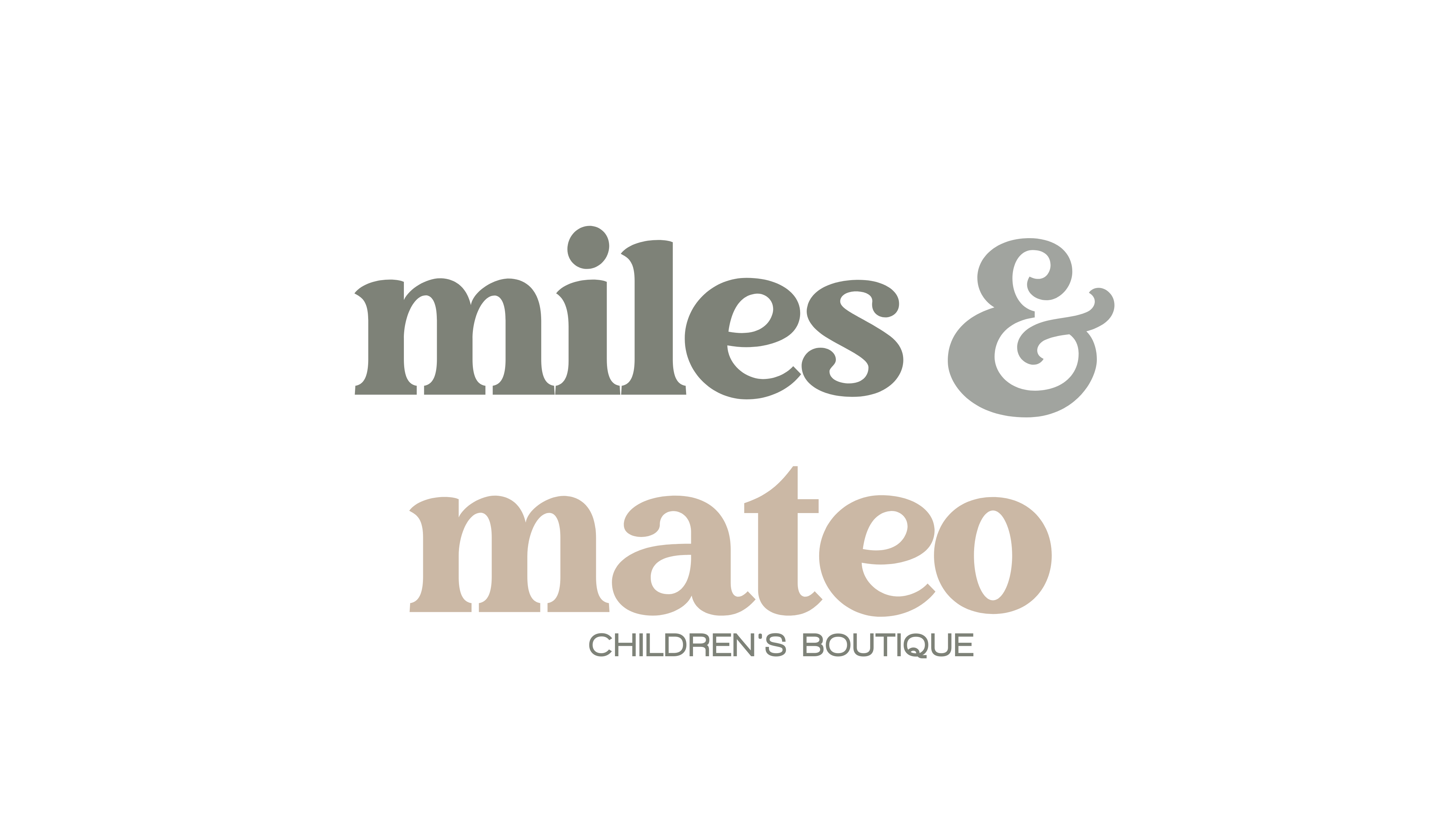 Miles and Mateo